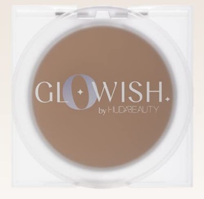 HUDA BEAUTY GloWish Lightweight Blurring Pressed Powder 07 Tan-Light