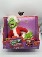 How The Grinch Stole Christmas Grinch Talking Singing Doll Playmates TESTED 2000