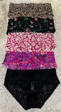 Victoria's Secret Floral Lace Hiphugger Hipster Bikini Panty S NWT 5Color Pick1