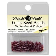 Mill Hill Glass Beads - Color 02012 Royal Plum Size 11/0 Seed Bead - 4.54 Grams