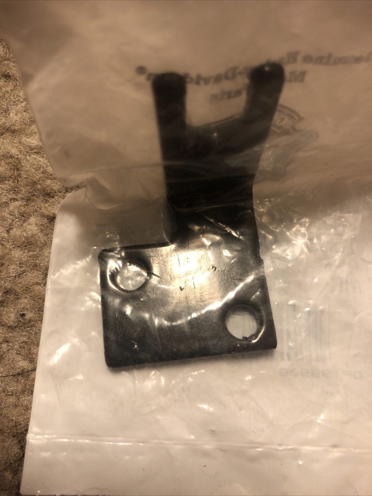 NOS HarleyDavidson XL Sportster Choke Cable Bracket 1635404 eBay