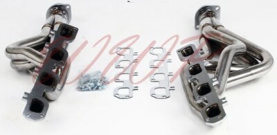 OPEN BOX Stainless Exhaust Manifold Header Kit For 09-19 Dodge Ram 5.7L V8 6SPD