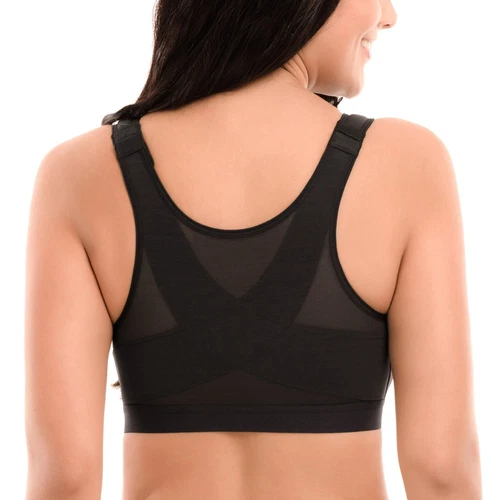 WomenS Posture Corrector Bra Wireless Back Support Breast Lift Up Body Shaper UK - Bild 10 von 19