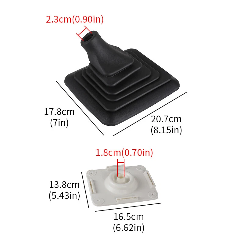 Cubierta de arranque de palanca de cambios manual 6 velocidades para 99-07 Ford Super Duty F250 F350 Foto 4 de 4