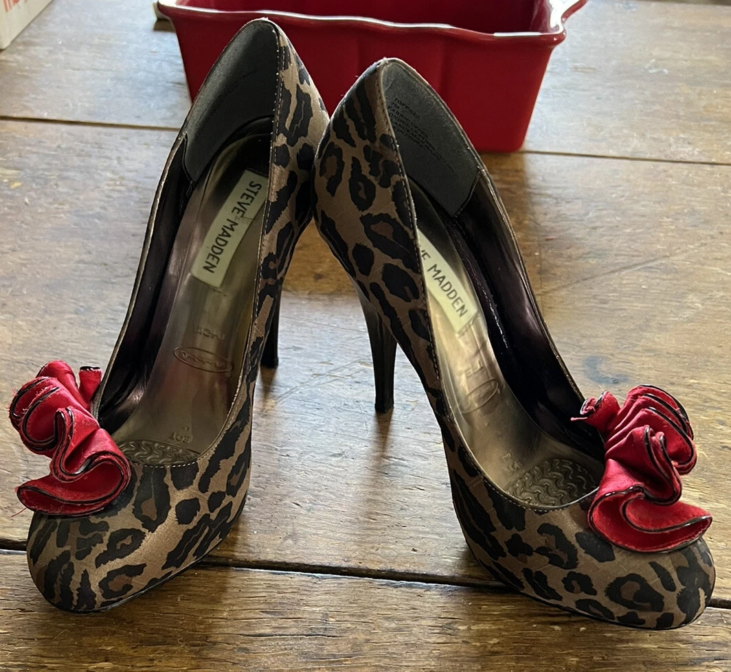 Steve madden hotsell cheetah heels