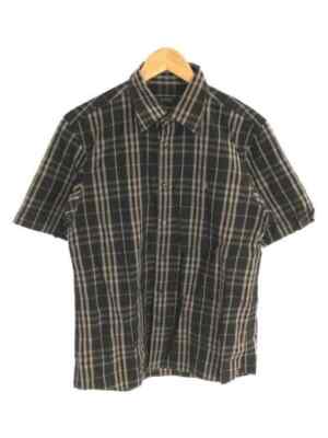 BURBERRY BLACK LABEL Long Sleeve Shirt 2 Cotton BLK Check | eBay