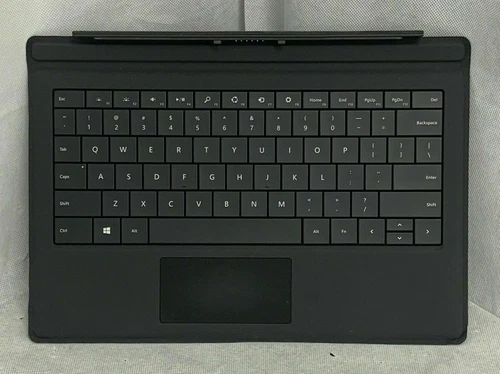 Genuine Microsoft Surface Pro 3 4 5 6 7 Black Type Cover Keyboard (1644/1709)