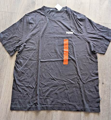 PUMA Men's Essentials Plus T-Shirt - Black XXL - Picture 2 of 5
