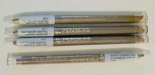 Max Factor Pensilk Lot of 4 Eye Liner Pencils 3 Silken Taupe 1 Soft Charcoal USA