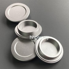 4PCS Metal Screw C Mount Body Caps CCTV Camera Body Cap Lens Cover Dust Cover