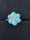 Sterling Silver Zuni Turquoise Ring (Vintage)