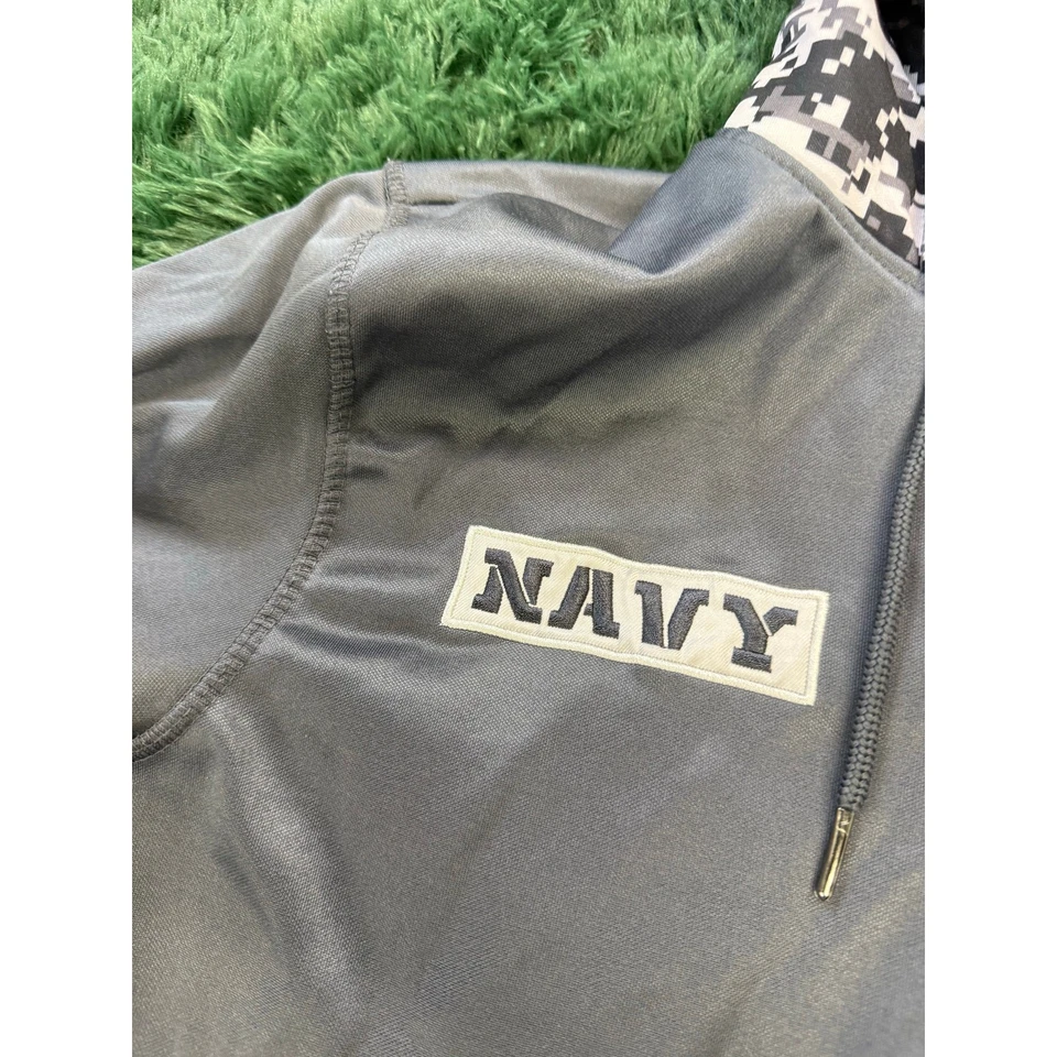 Moletom com capuz Naval Academy University Salute to Freedom pulôver resistente - Imagem 4 de 4