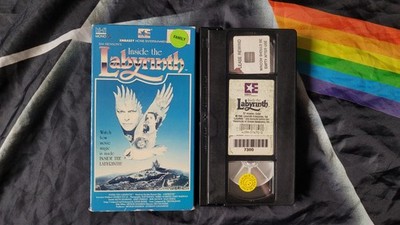 Inside The Labyrinth VHS David Bowie JIM HENSON Rare EMBASSY Documentary TESTED 