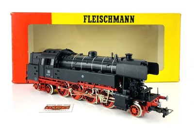 PS38 - FLEISCHMANN H0 1165 - STEAM LOCOTENDER DB BR 65 018 - ANALOG AC