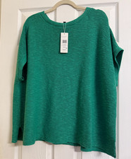 NWT $198 Eileen Fisher Jade Organic Linen Cot...