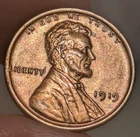 1919 Lincoln Cent Wheat Penny, Lustrous Red, Superb Unc. BU Gem ID55083D