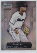 2022 Bowman Sterling Prospects Refractor 118/199 Yiddi Cappe #BSP-55 s5j