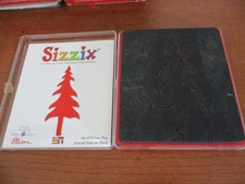 SIZZIX Provo Craft CHRISTMAS TREE PINE Large Die 38-0178
