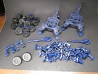 Vintage G.I. Joe Cobra ASP Parts Lot – Wheels, Bases, Guns – Incomplete / Parts