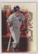 1996 Select Certified Edition Mirror Red /90 Paul O'Neill #49 3c7