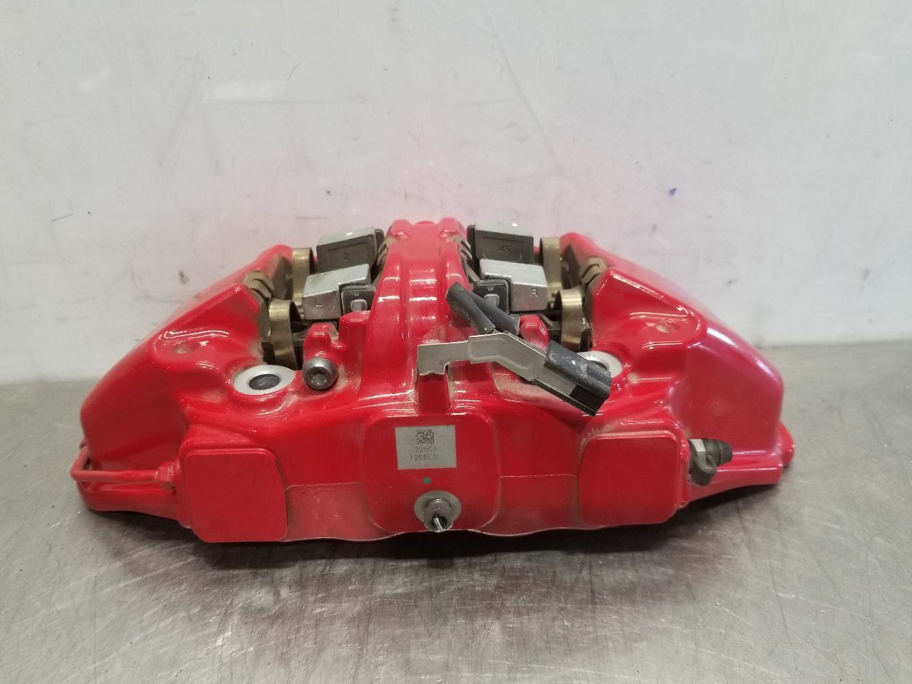 23 2023 MASERATI GRECALE BRAKE CALIPER FRONT LEFT DRIVER RED 06702146328