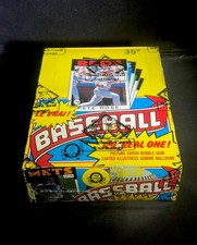 1986 O-Pee-Chee Baseball Wax Box BBCE Authenticated FASC From A Sealed Case