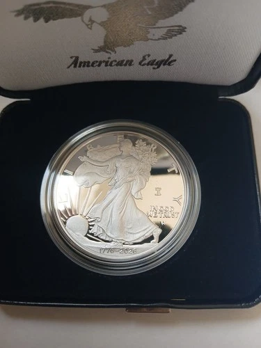 1776 - 2026 W PROOF 1 Ounce Oz American Silver Eagle US MINT In Hand, Same Day