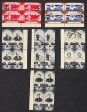 USSR- Scott 540-5 Lenin blocks of 4