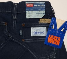 NWT Vintage 1980 Levi's Workwear 22421-9318 Carpenter USA Kids Size 12 Jeans