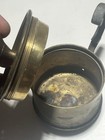 Lot Of 2 Brass Lamp And Candle Holder Screw On Jar Compartment — photo 2