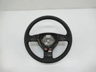 VW Passat 3C leather steering wheel reupholstered genuine leather black perforated 3C0419091R
