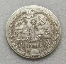 WW2 Battle of Narvik Naval battle German Medal Coin World War 2 