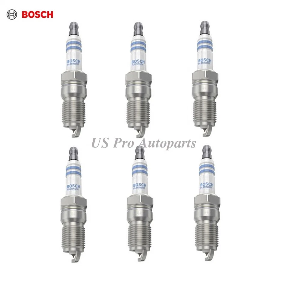 适用于别克凯迪拉克雪佛兰 GMC 3.0L 3.6L 12622561 6x 原始设备制造商 BOSCH 铱火花塞 — 第 2/4 张图片