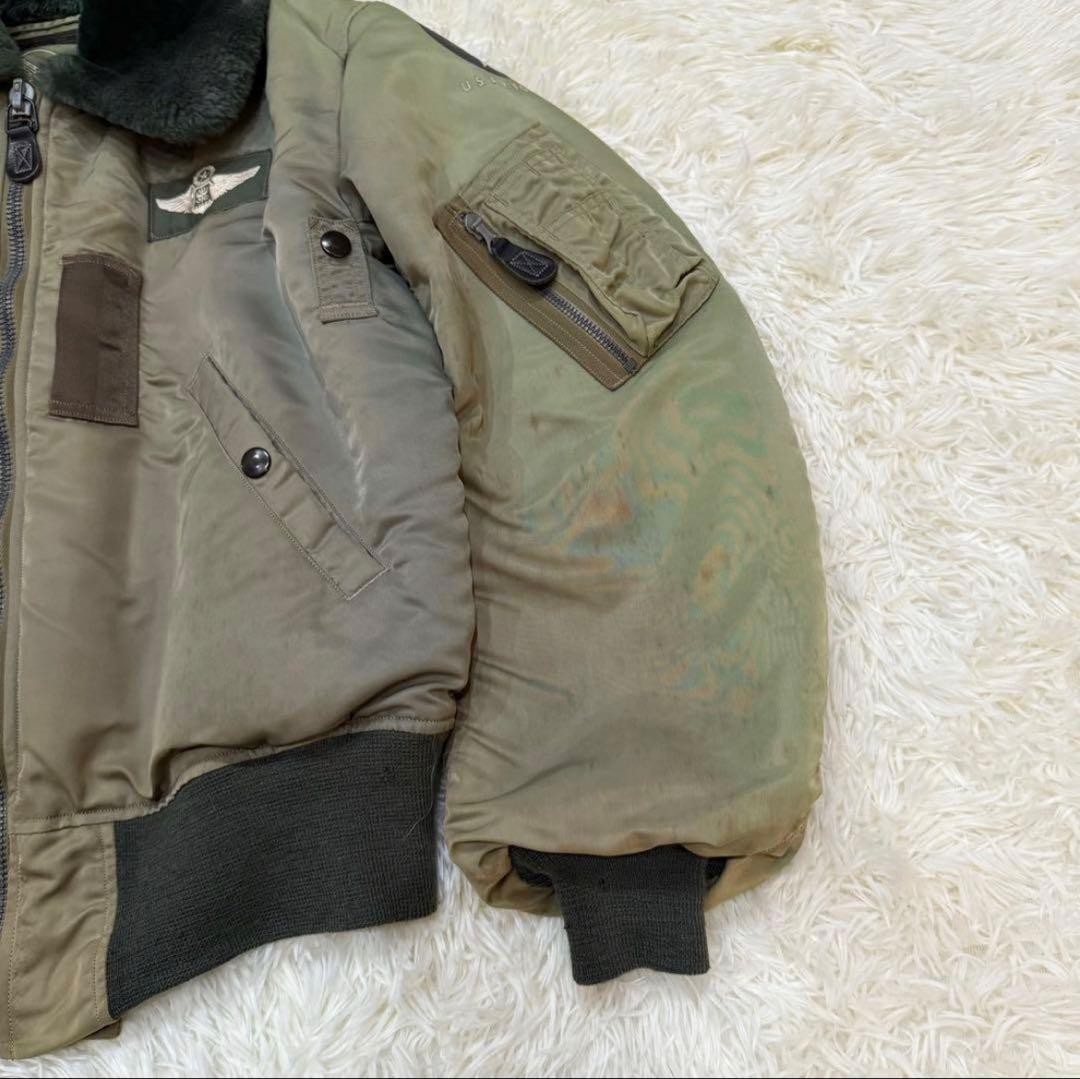 Buzz Rickson's Flight Jacket B-15D Embroidered Pa… - image 10