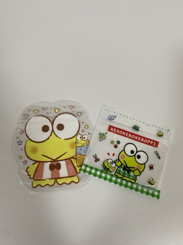 Kerokerokeroppi Makeup bags cosmetic Case small Sanrio Gift Set of 4 - Picture 7 of 8