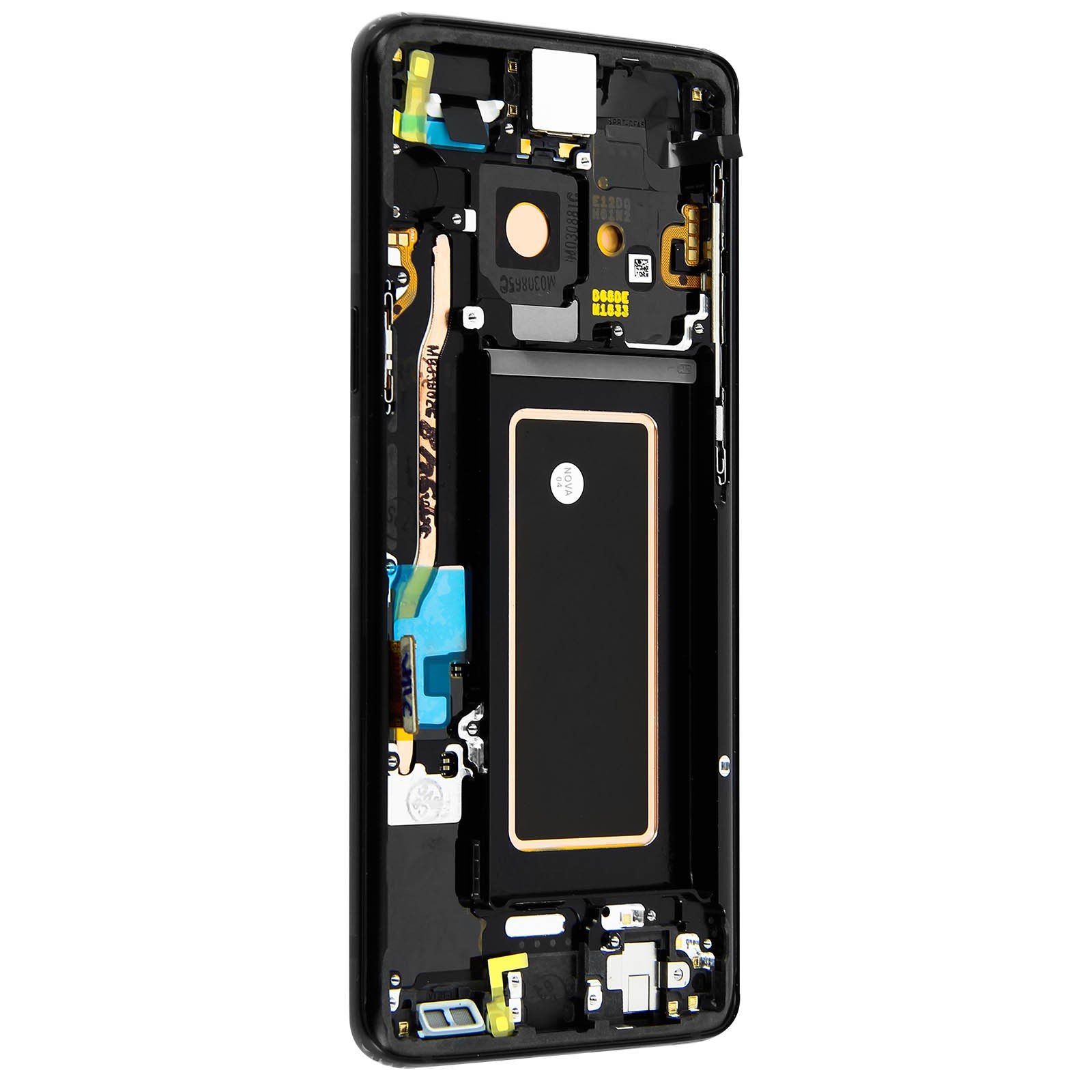 Écran LCD et vitre tactile pour Galaxy S9 Plus noir avec châssis de remplacement - 4