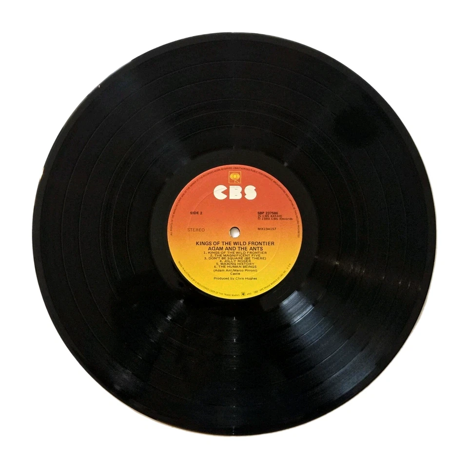 ADAM & THE ANTS "Kings Of The Wild Frontier" 1980 AUSSIE 12Tk LP w/ANT MUSIC - Image 4 of 4