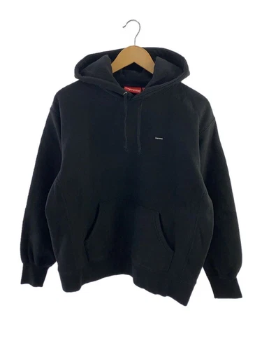 Felpa Supreme con cappuccio S cotone nero tinta unita SUPPTL006 usata