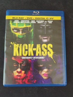 Kick-Ass (Blu-ray, 2010) With Dvd And Digital Copy Disc