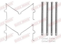Quick Brake ZubehöRsatz, Scheibenbremsbelag Vorderachse FüR Toyota