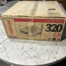 DAMAGED Oki MICROLINE 320 62411601 Turbo 9 Pi...