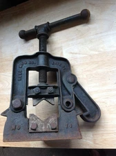 Pipe/Yoke Vise Reed Mfg Co #11 Pipe Clamp Plumbing Tool Erie PA USA Trades Work