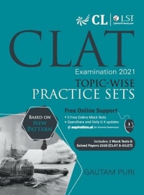 GKP - CLAT 2021 Topic-Wise Practice Sets - paperback or softback - E555z