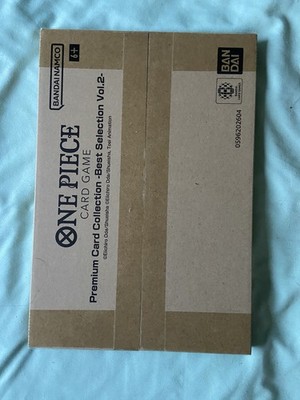 One Piece Premium Card Collection the best selection Vol.2 factory sealed