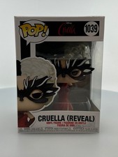 Funko POP! Figura Vinilo Disney 101 Dálmatas Cruella Reveal #1039 NO COMO NUEVA