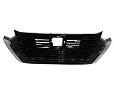 Fits 2024-2025 Nissan Sentra SV S Grille Front Bumper Upper Grille Gloss Black