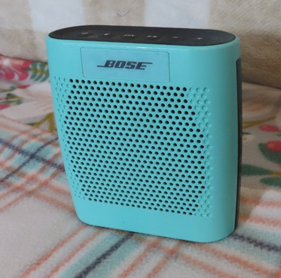 Bose 415859 SoundLink Teal Color Bluetooth Speaker  w/PS, TESTED