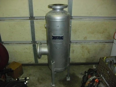 Spirax Sarco Flash Recovery Vessel 63013  12''  150psi  500F