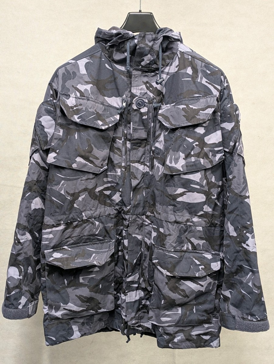 British Army OPFOR Blue DPM Camo Windproof Combat Smock Jacket