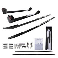 Roof Rack Aluminium Bar for Land Rover Discovery 5 L462 2017-2025 Black 100KG